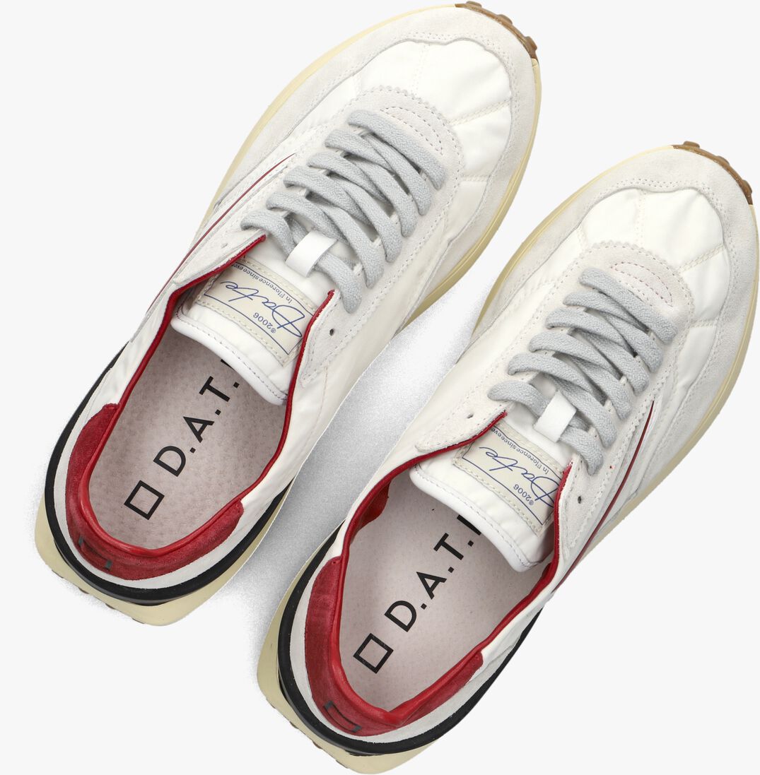 witte d.a.t.e lage sneakers athleta