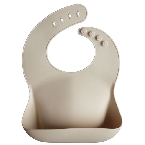 Mushie siliconen slabbetje shifting sand