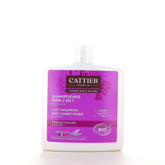 Shampoing-soin pour cheveux bouclés Cattier