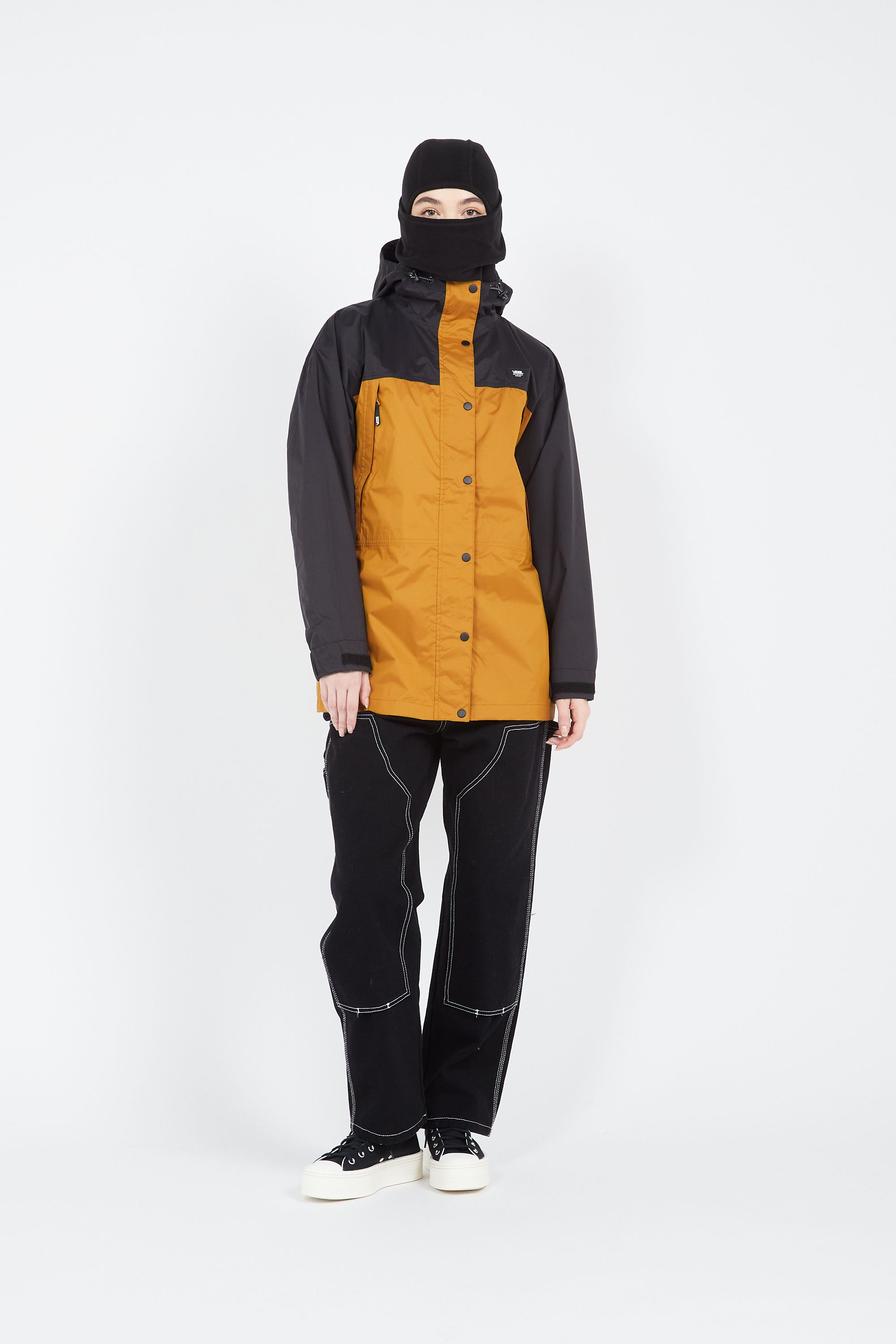 VANS Parka LAKE EFFECT RAIN BLOCK Golden Brown Marron