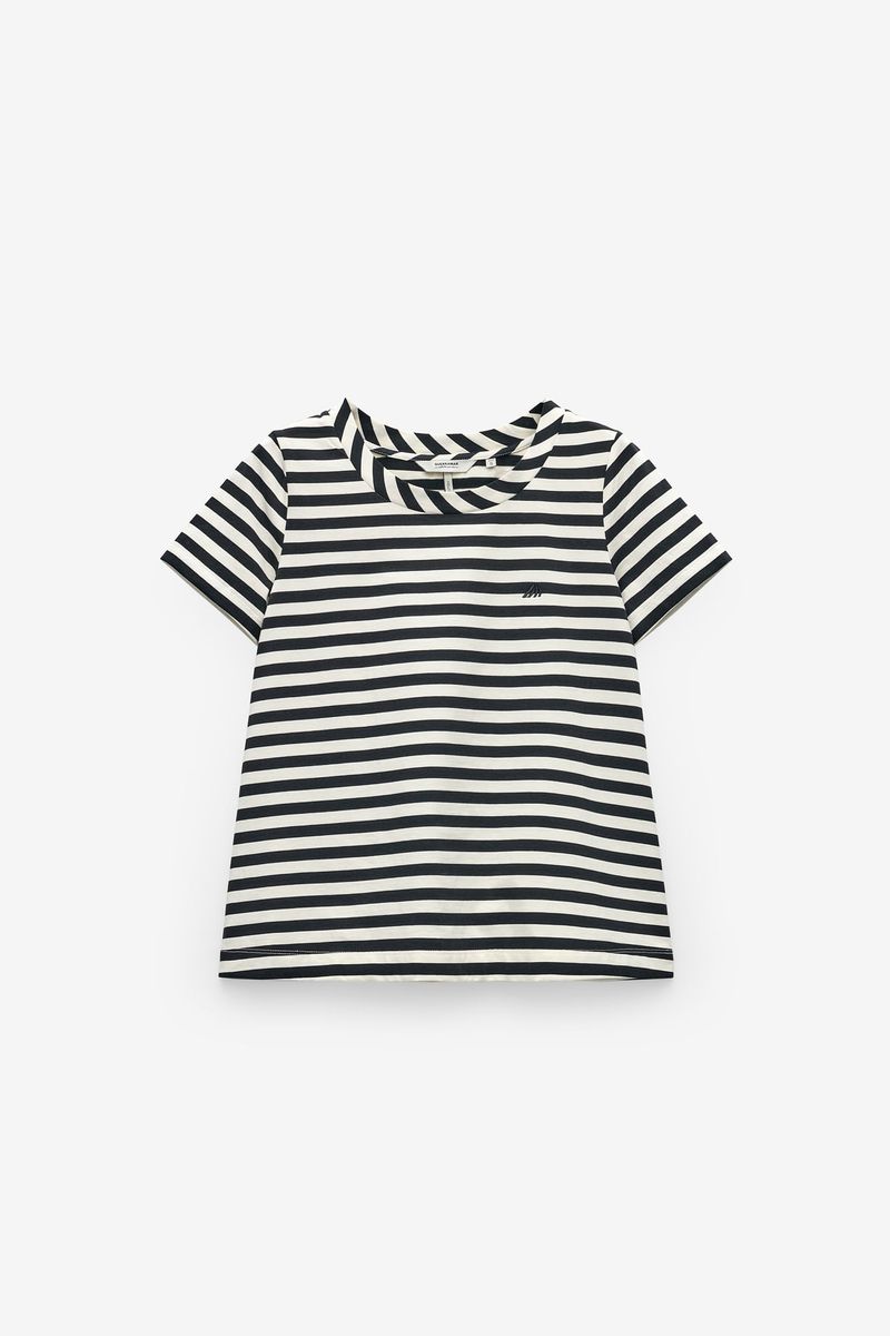 T-SHIRT COM RISCAS