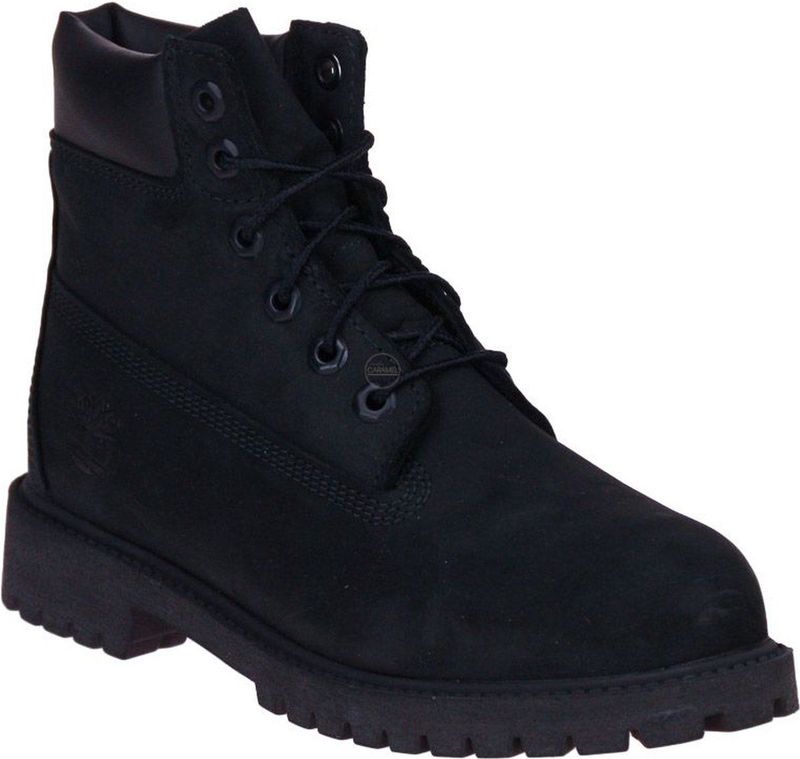 Timberland 6 inch Premium Jongens Veterboots - Zwart