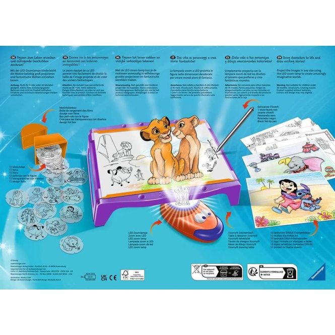 Ravensburger - Disney - Xoomy Maxi A4 Tisch