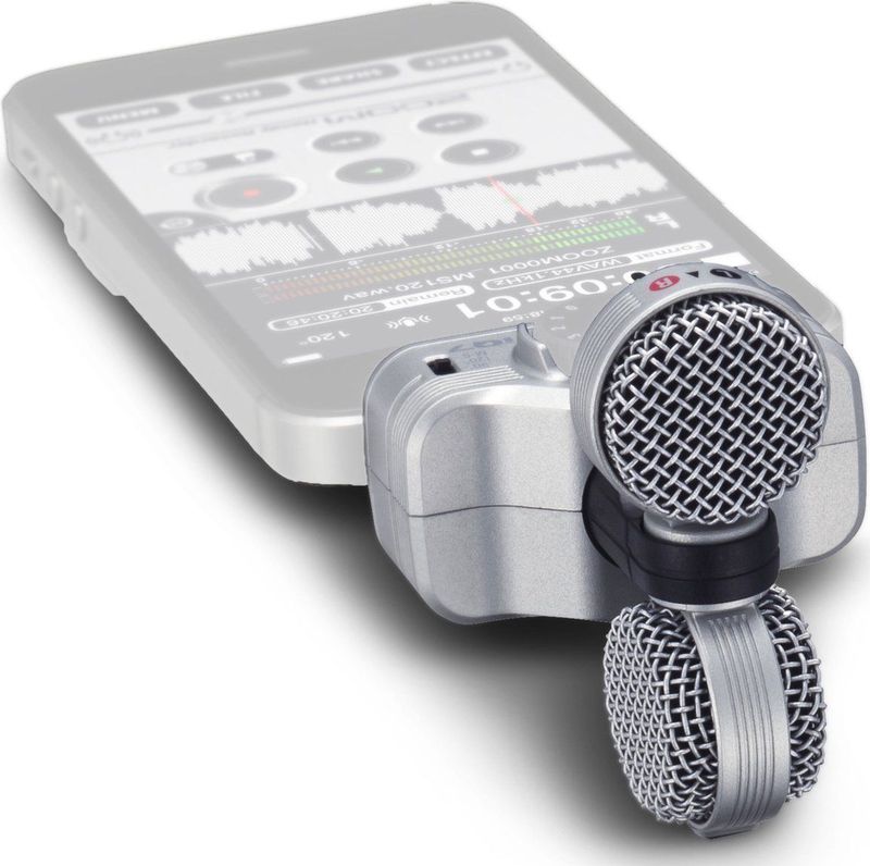 Zoom iQ7 - Microfoon - Mid-Side Stereo - Voor iPhone iPad iPod Touch