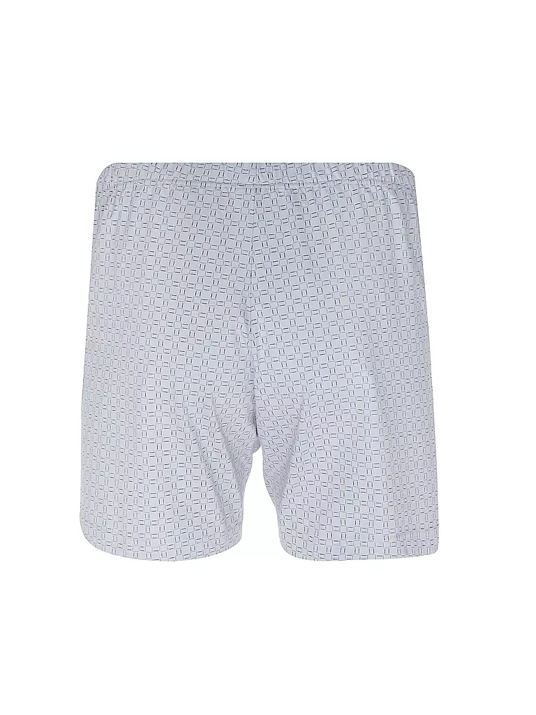 ISA Boxershorts, blau bedr. blau