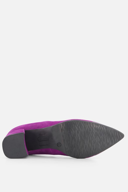 Linea Zeta Pumps paars Suede