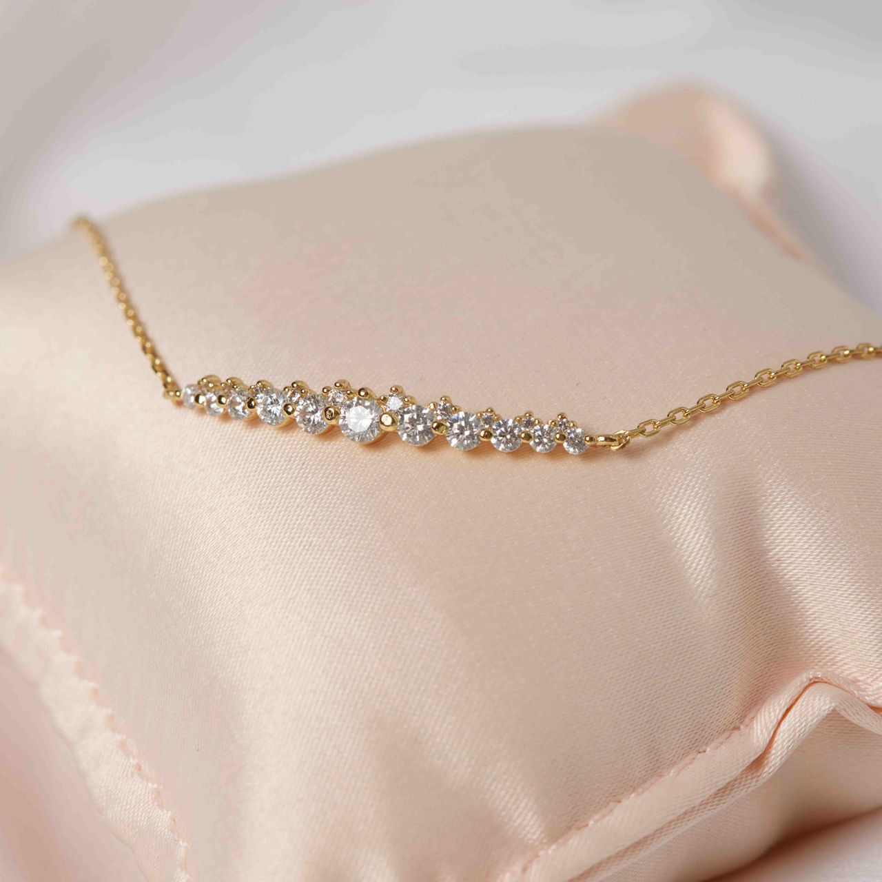 Zilveren armband met zirkonia