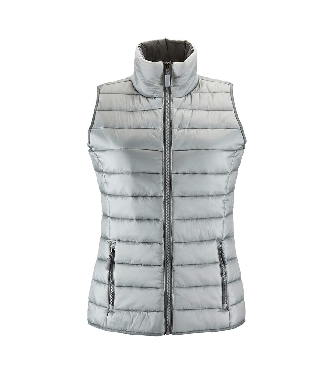 SOLS - Doudoune sans manches WAVE - Femme (Gris) - UTPC2454