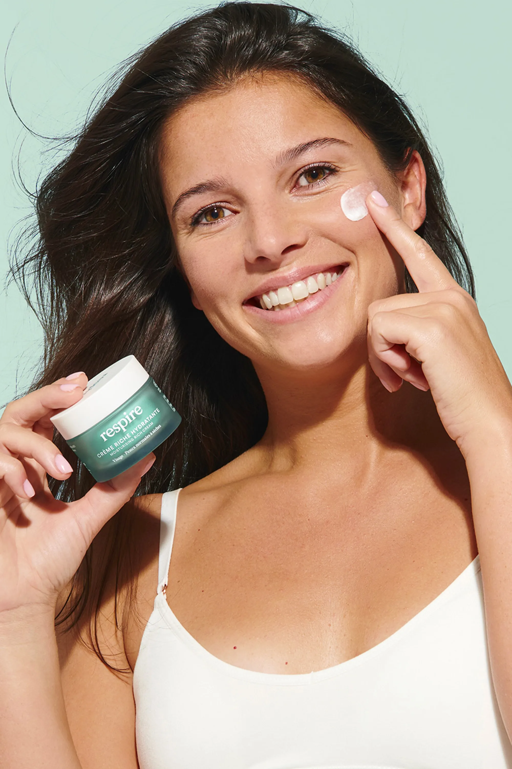 Respire Crème visage hydratante riche rechargeable-50 ml