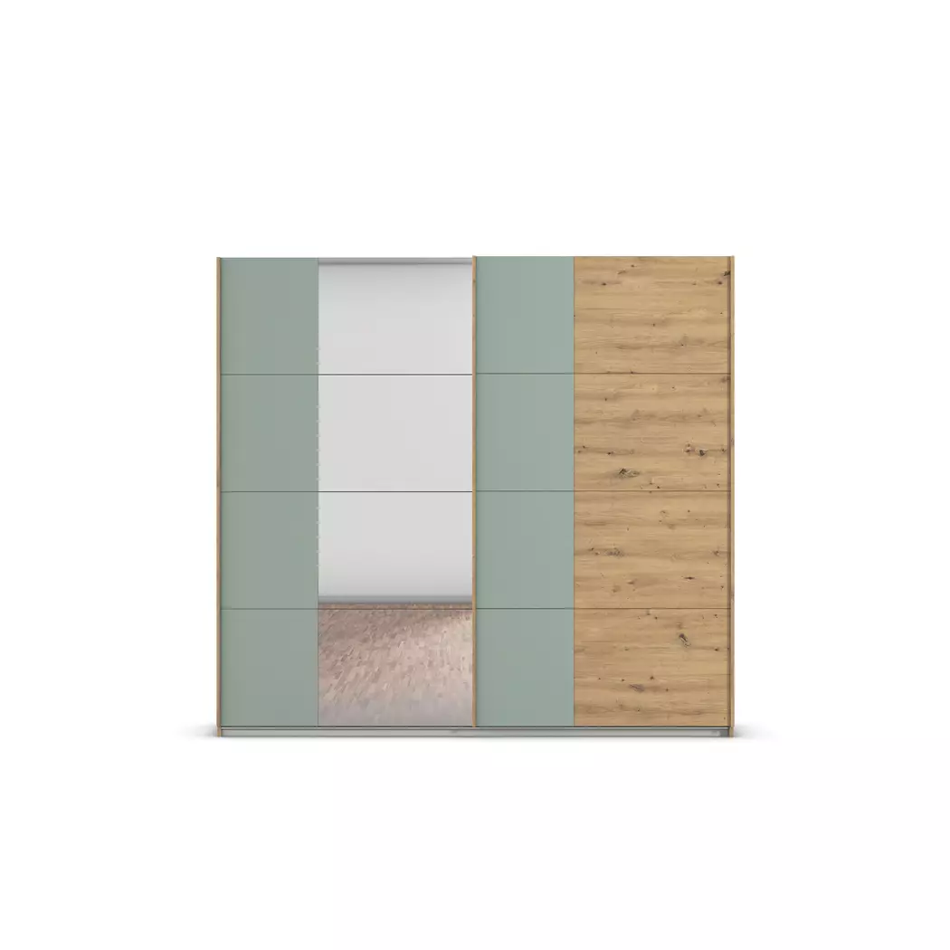 Schwebetürenschrank Saldana 226 x 210 cm