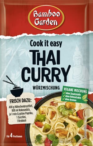 Bamboo Garden Thai Curry Würzmischung