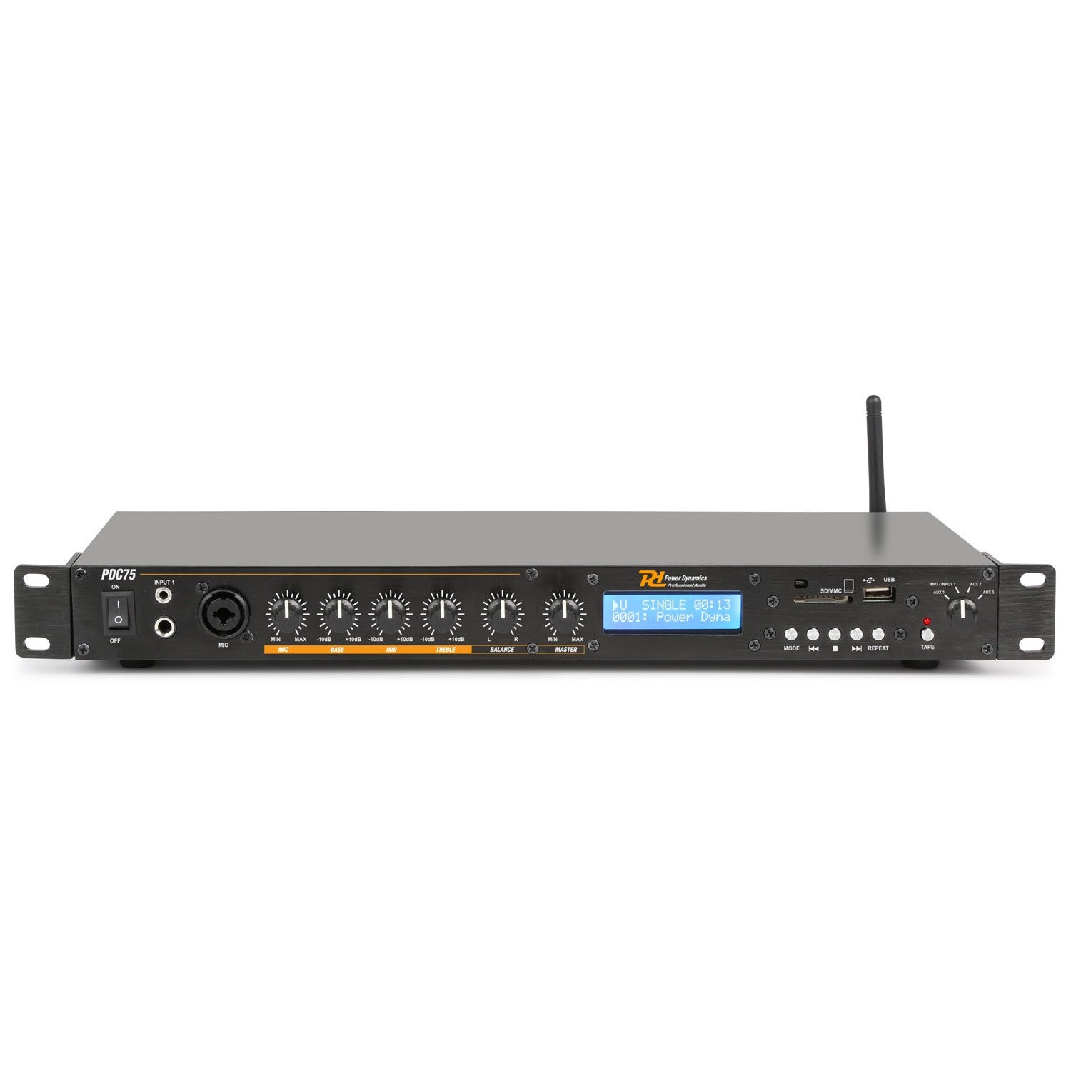 Power Dynamics PDC75 Bluetooth/USB/SD/Radio mediaspeler