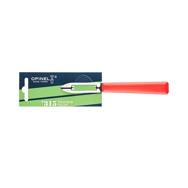 Eplucheur N°315 Essentiels Rouge 10 cm inox Opinel