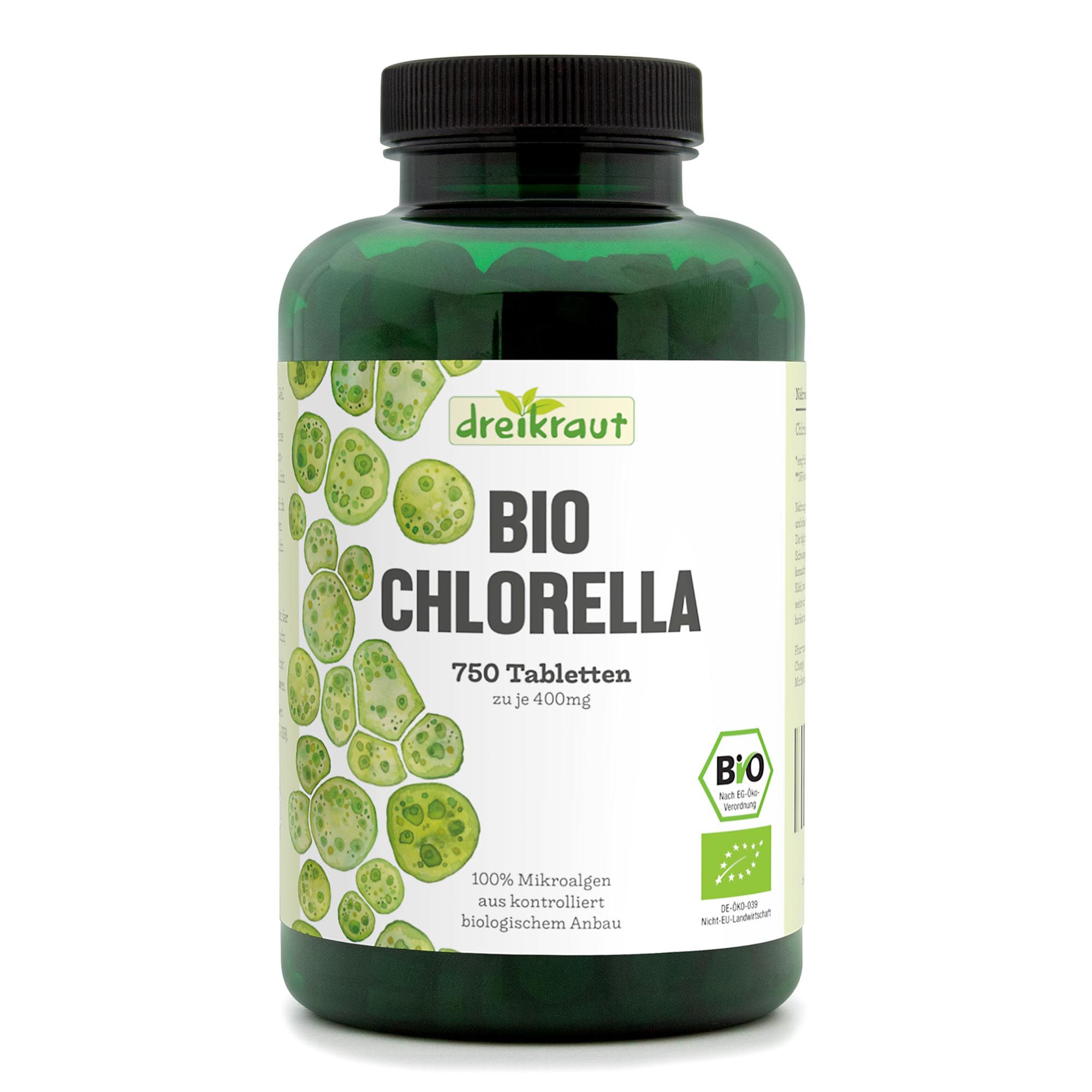 dreikraut®  Bio-Chlorella-Tabletten