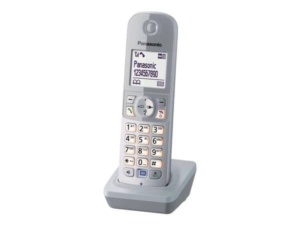 Panasonic KX-TGA681 - Trådløst ekstra håndsett med anrops-ID - DECT\GAP - sølv