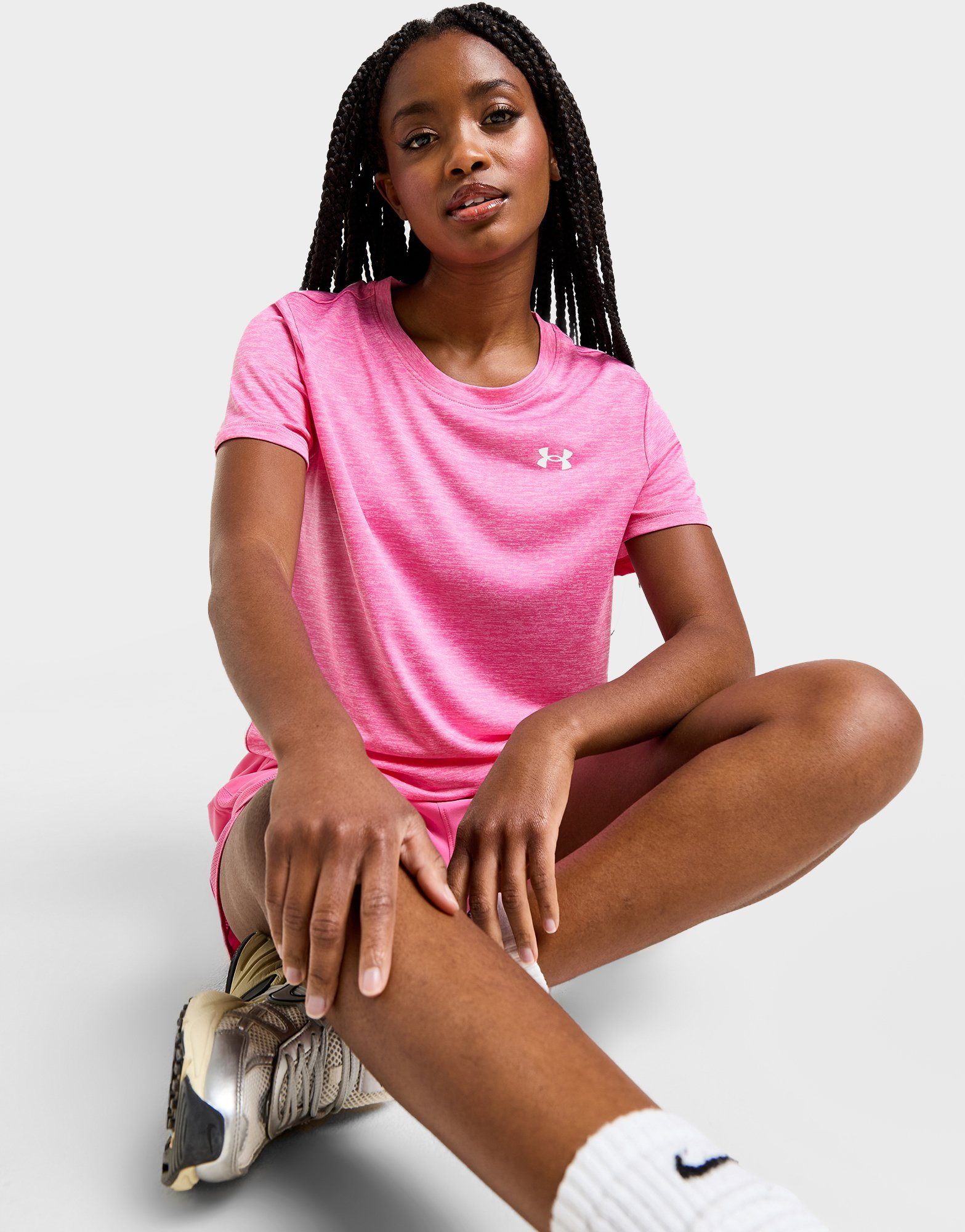 Under Armour T-Shirt Manches Courtes Tech Twist Femme