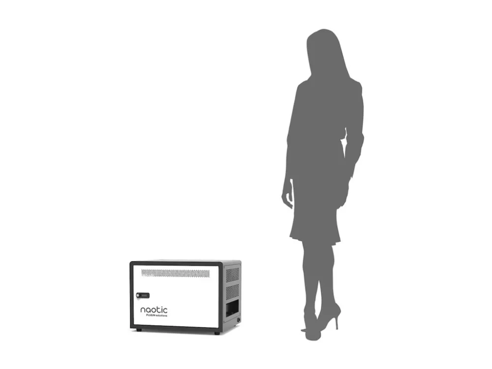 Naotic - Kabinetenhed - for 10 enheder - USB-C / USB-A PD 45W - låsbar