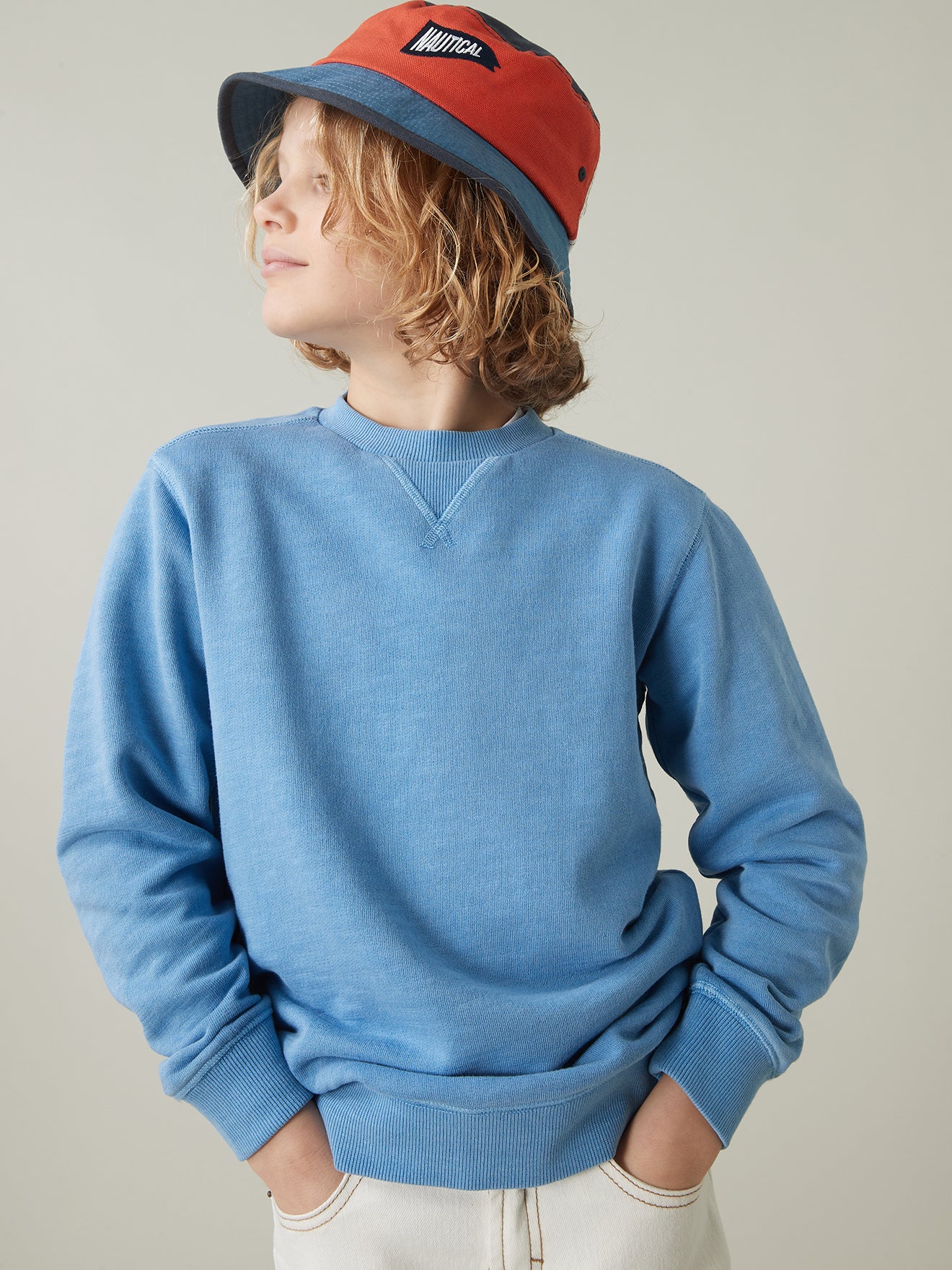 Pull Garçon maille fantaisie