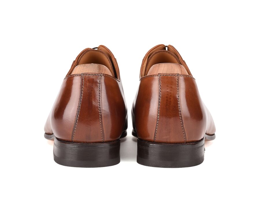 Richelieu homme Châtaigne Patiné semelle cuir - RINGWOOD