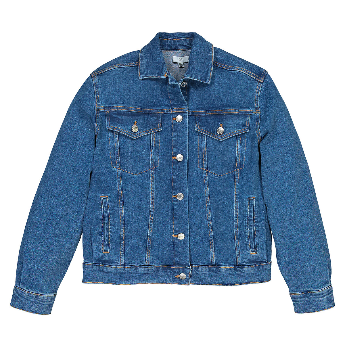 COLEÇÃO LA REDOUTE<br>Jaqueta jeans, tamanho grande
