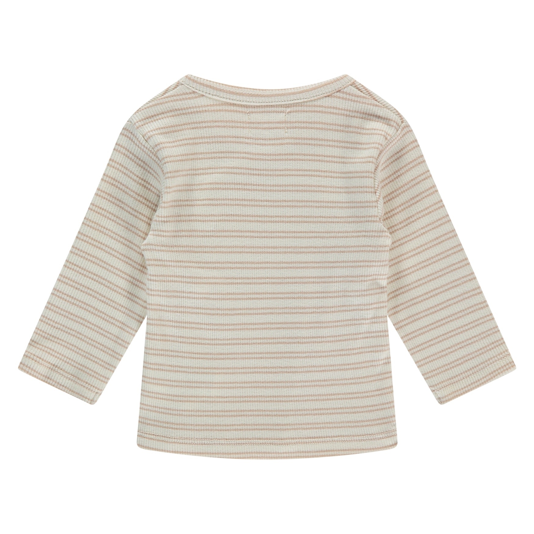 Babyface Babyface a tiny story baby overslagshirt long nougat