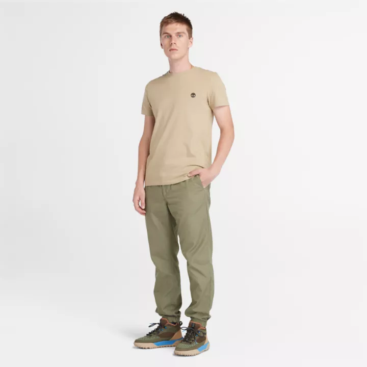 T-shirt Dunstan River pour homme en beige