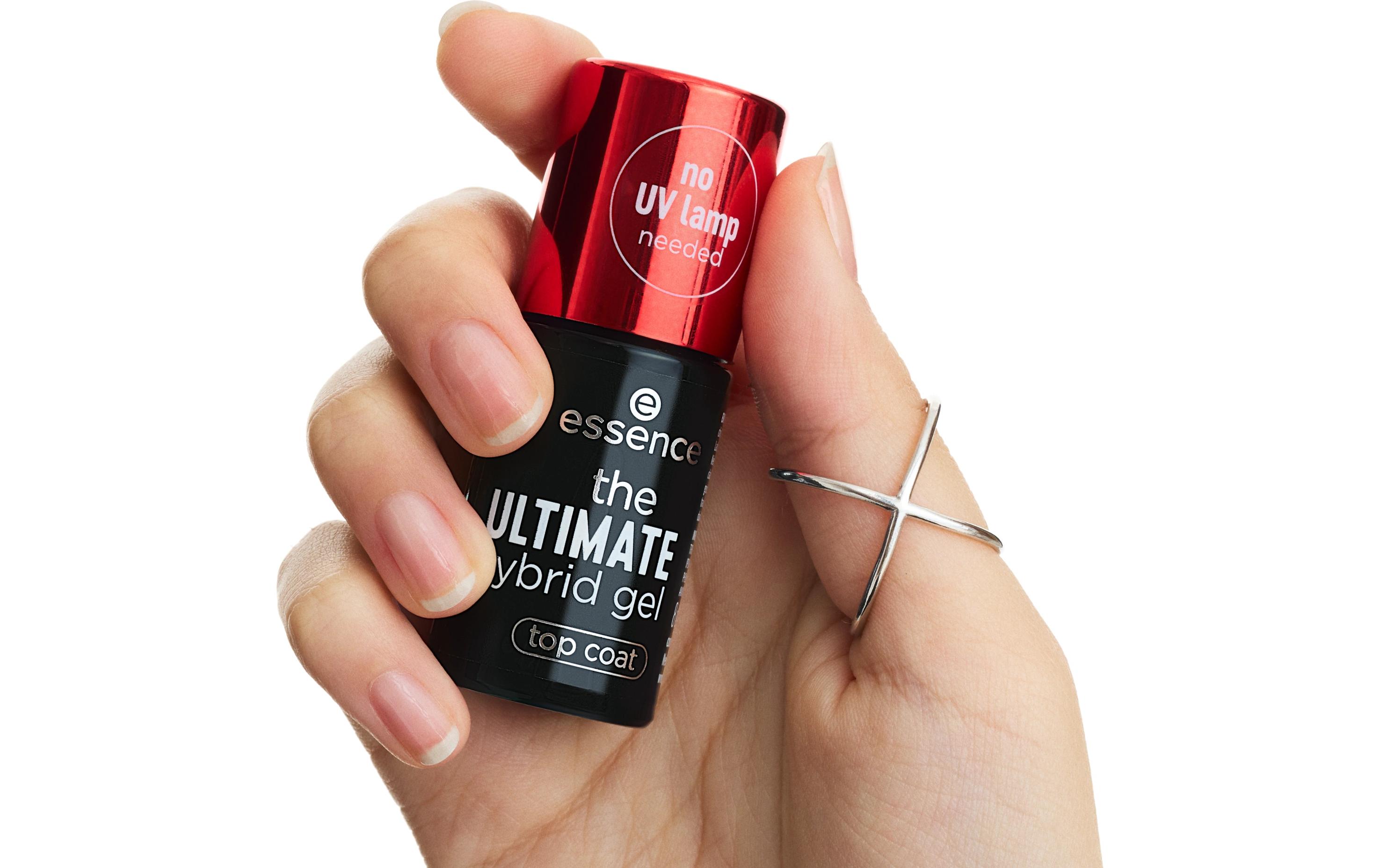Topcoat The Ultimate Hybrid TransparentTransparenter Hybrid-Gel-Überlack mit langanhaltendem Ergebnis