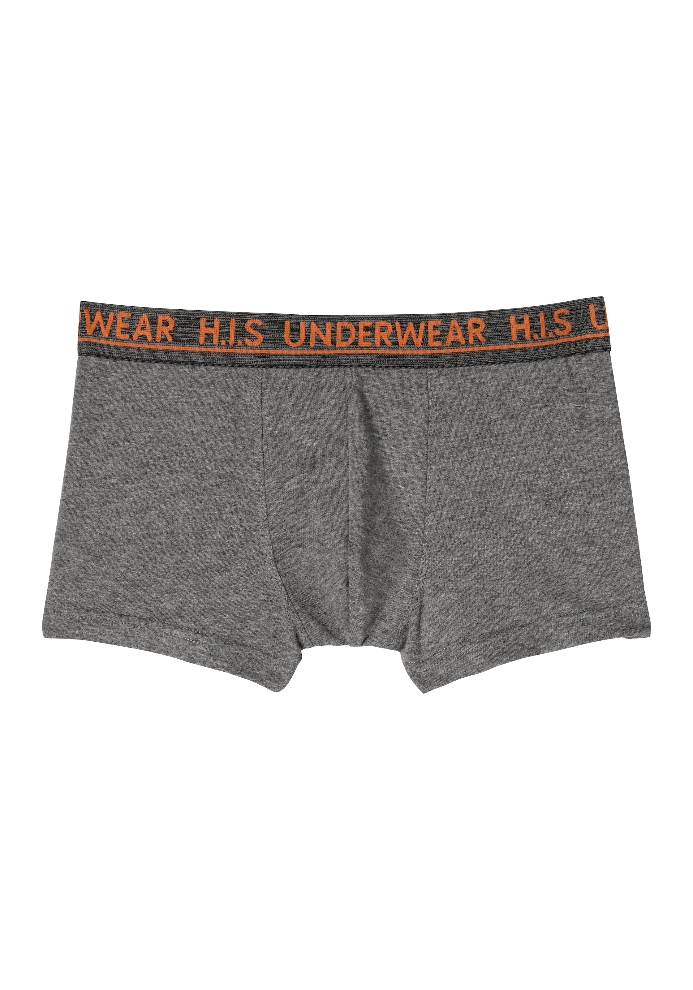 H.I.S Boxer »Boxershorts für Jungen«, 4 Stk. mit meliertem Logo Webbund