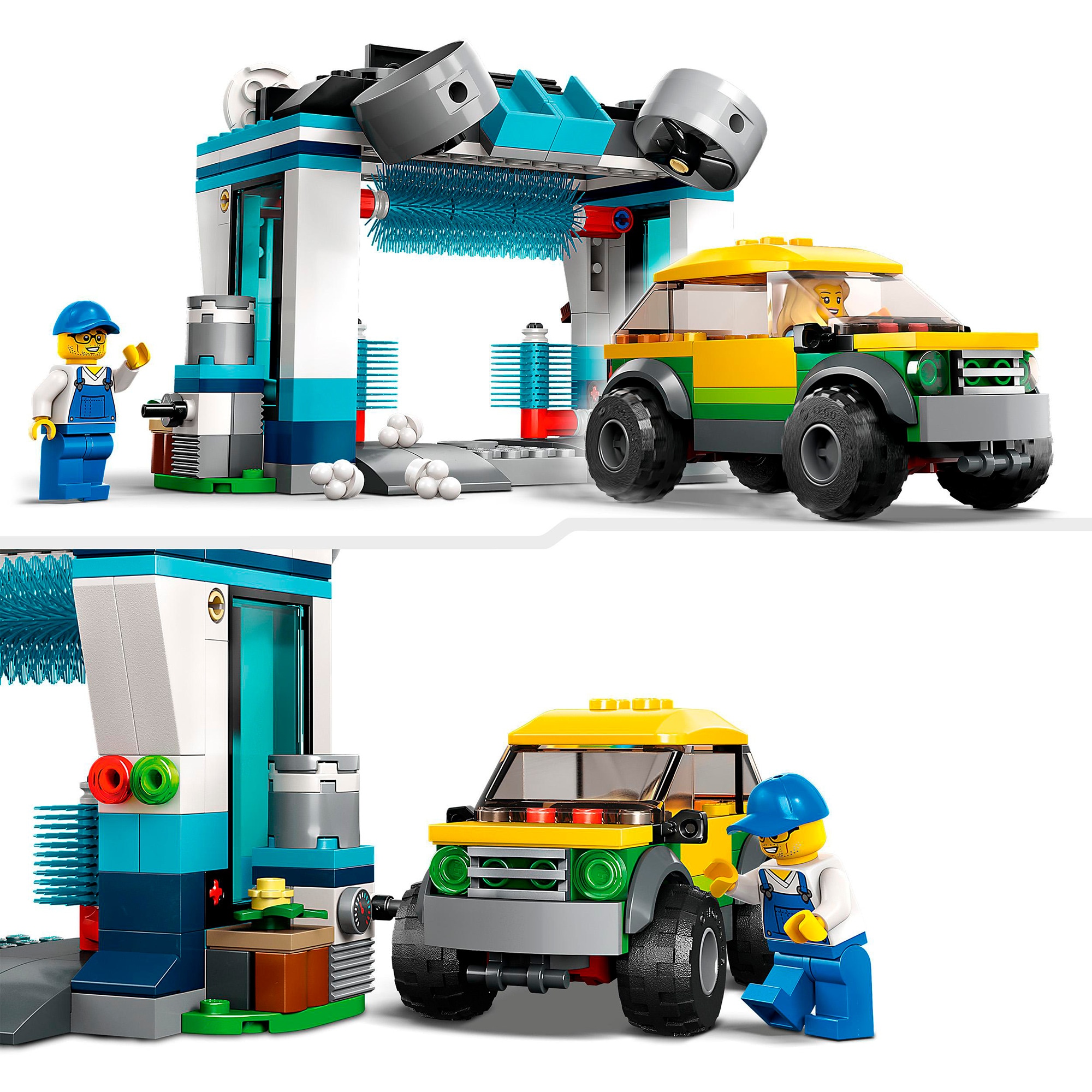 LEGO Konstruktionsspielzeug City Autowaschanlage