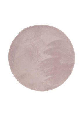 KMCarpets Gulvteppe Rund 160, Soft Dusty Pink