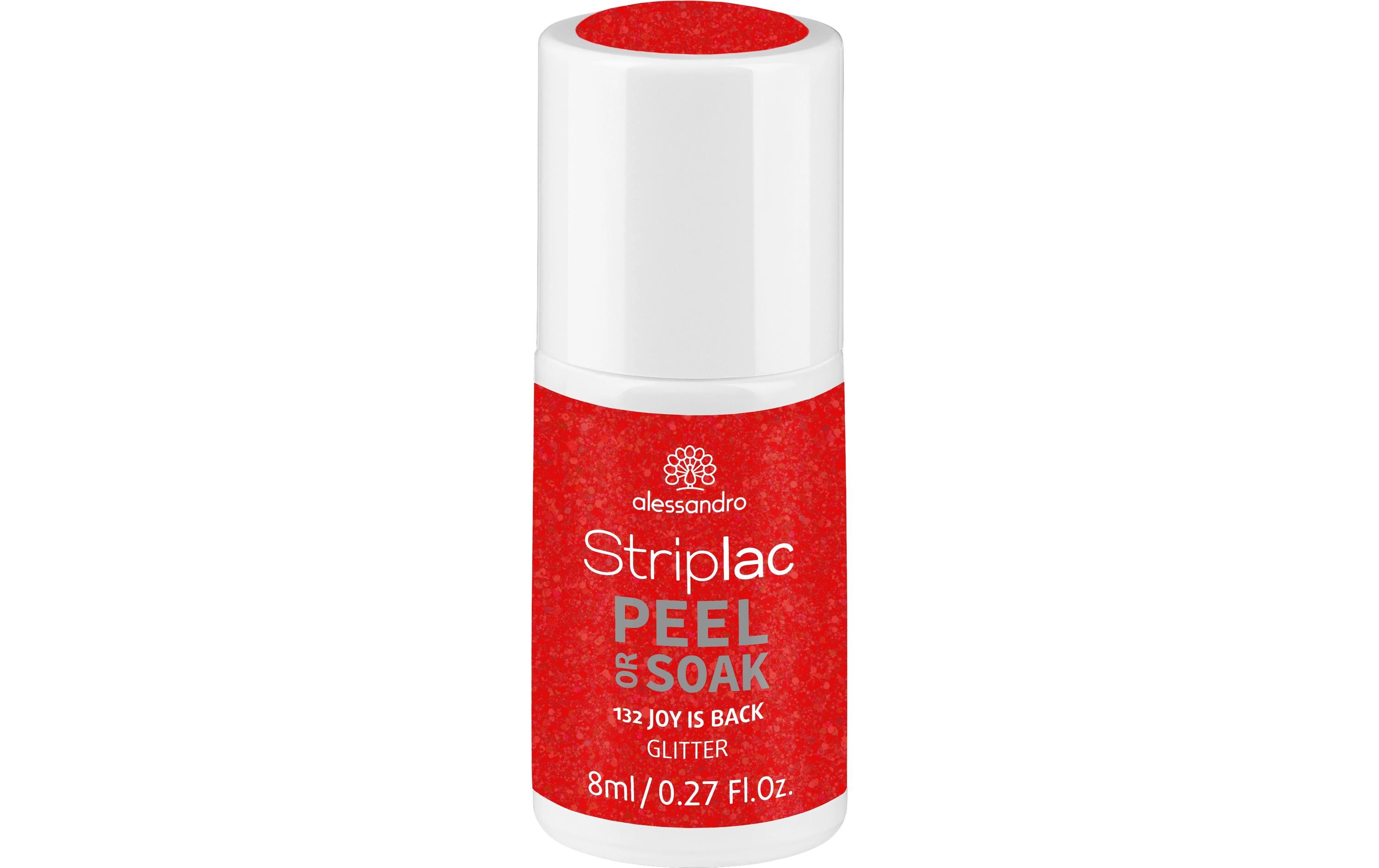 Nagellack Striplac 132 Striplac Joy Is BackKratz- und splitterfester UV-Nagellack