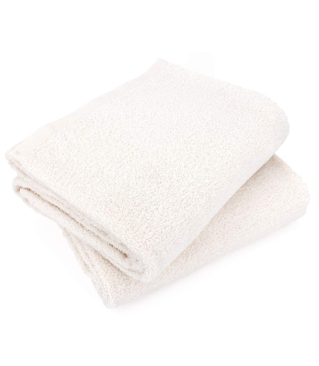 Lot de 2 draps de bain 90x150 cm ALPHA vert Pistache