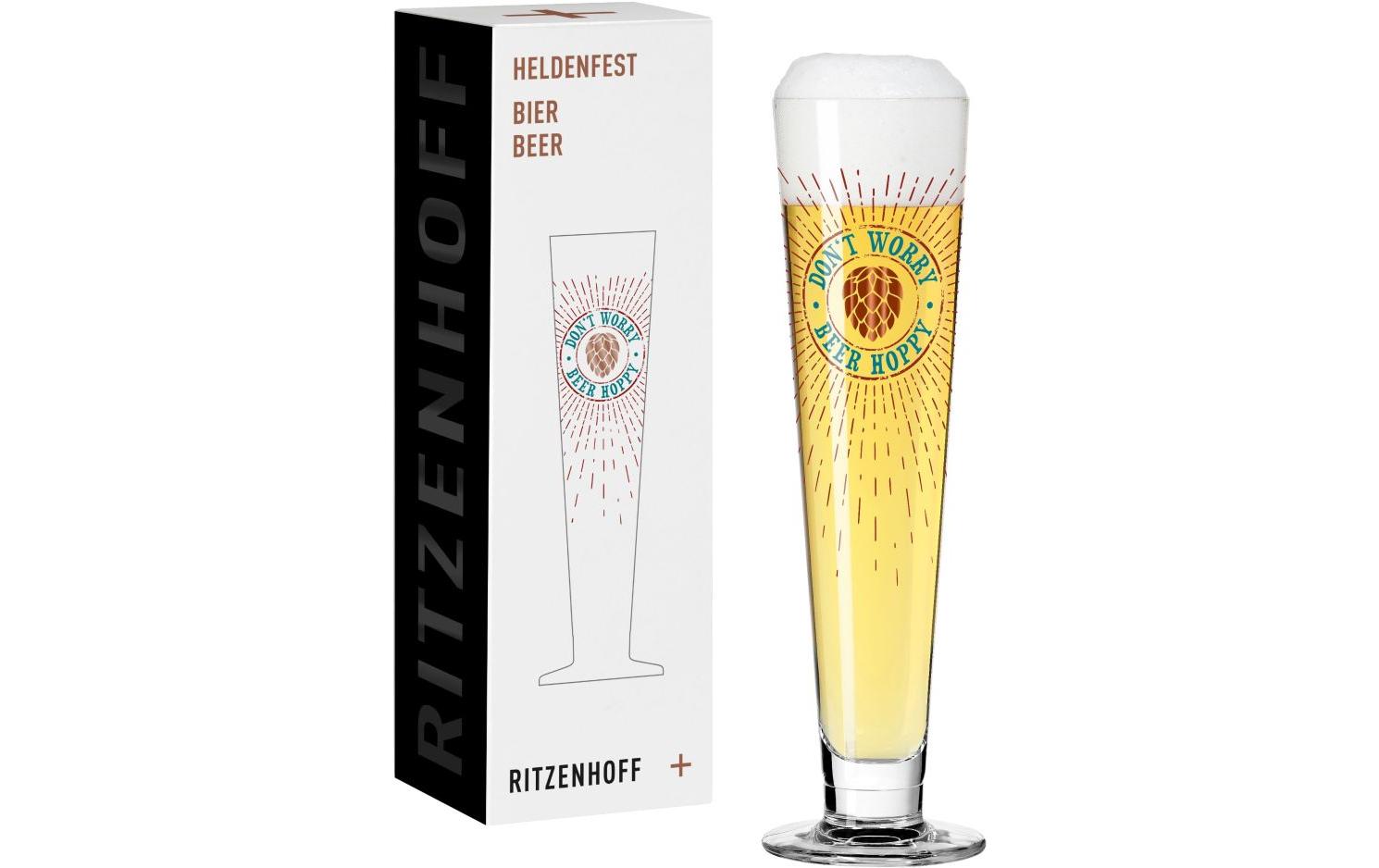 Bierglas Heldenfest No. 13 - Henrike Stein 385 ml, 1 StückGlas für Pilsbier