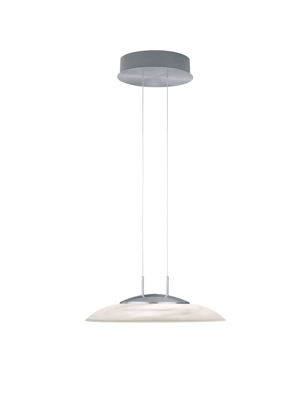 HELL LED Pendelleuchte FINDUS nickelfarbig /chromfarbig
