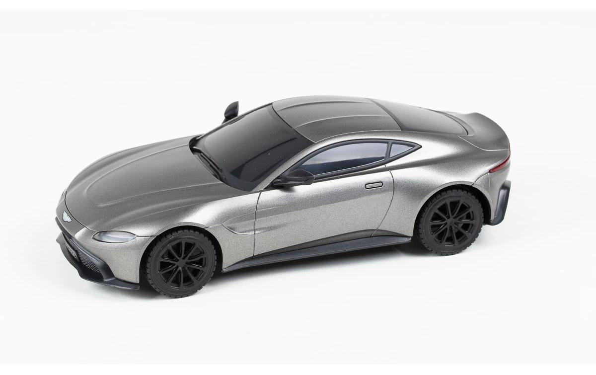 Auto Aston Martin Vantage mit Licht, Dunkelgrau, 1:24Ferngesteuerter Sportwagen mit Licht für Kinder ab 6 Jahren