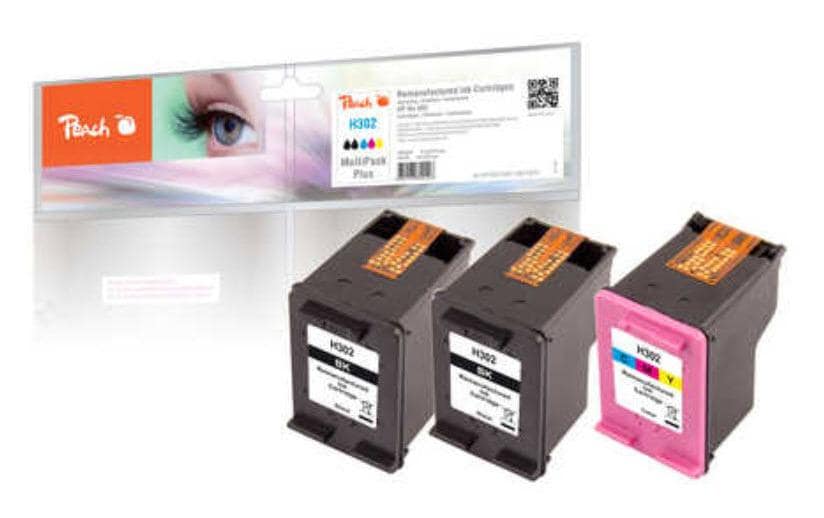 Tintenset HP Nr. 302 (F6U66A/F6U65A)Tinte, Black, Color
