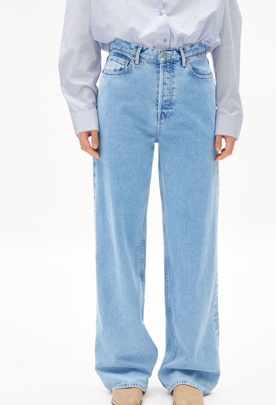 ARMEDANGELS Womens Enijaa Jeans (Dames |blauw)