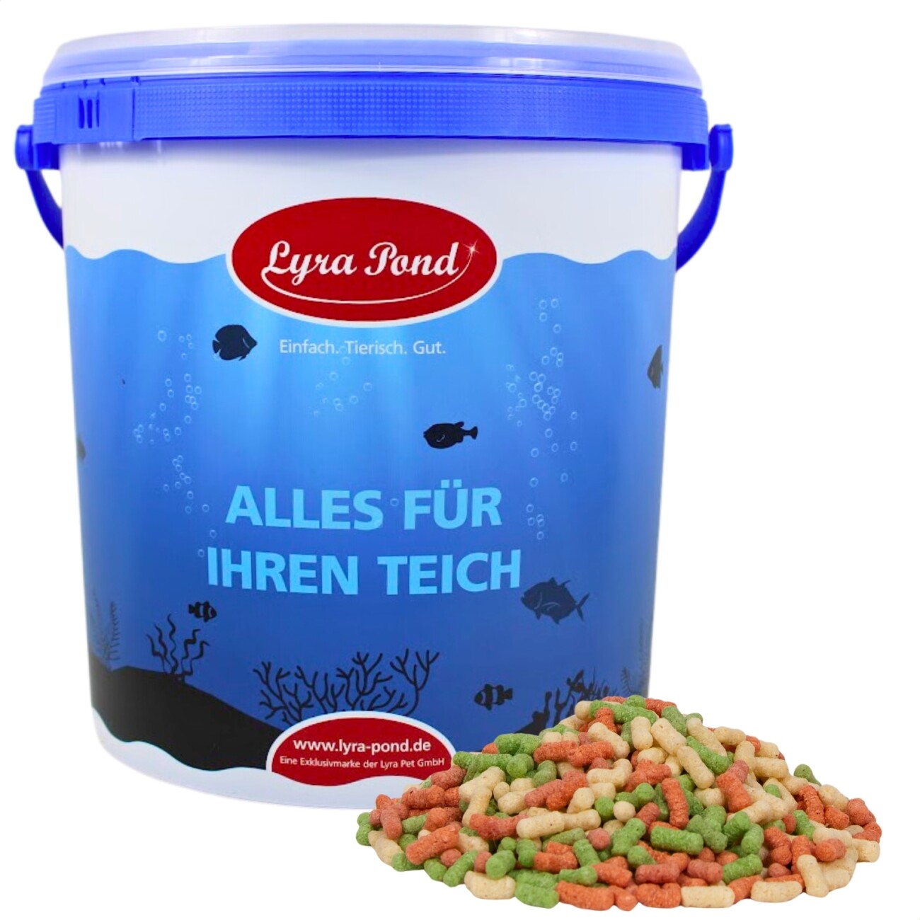 Lyra Pet Lyra Pond Pond Colour Sticks Mix im Eimer 10 l