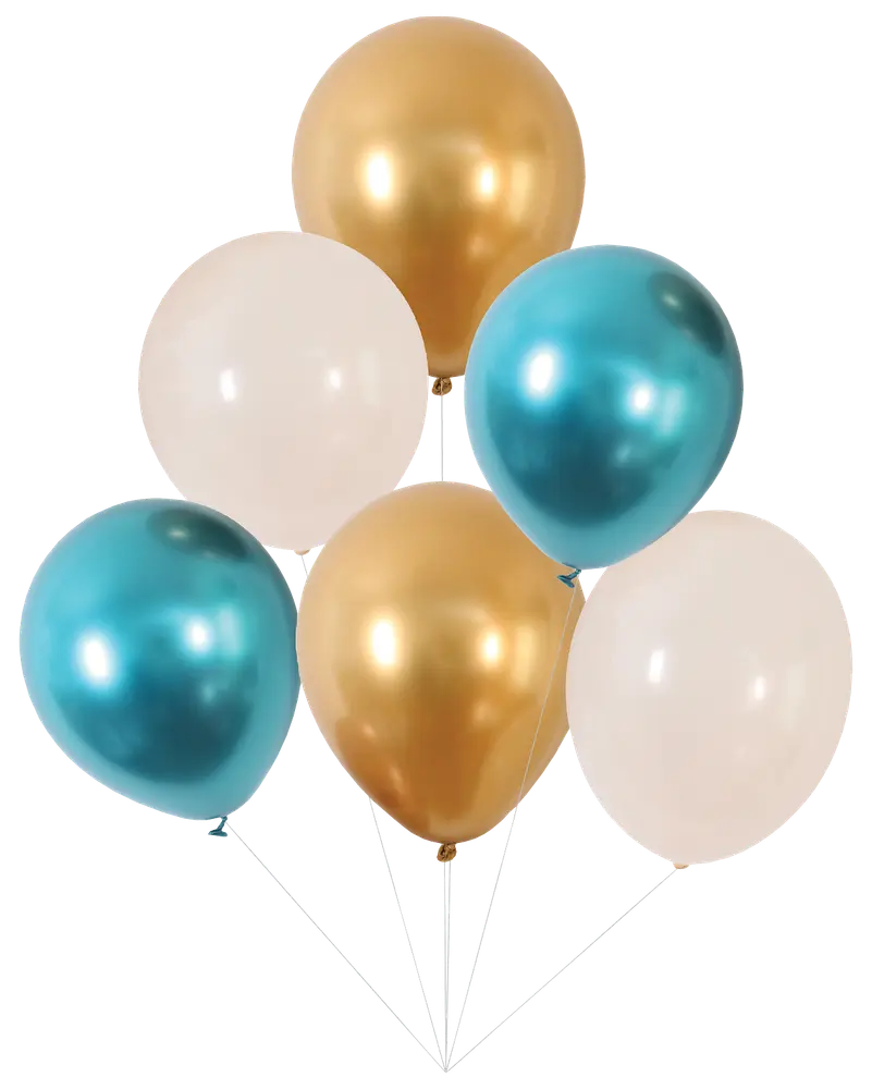 Ballon mix 6 stk. - Assorterede farver