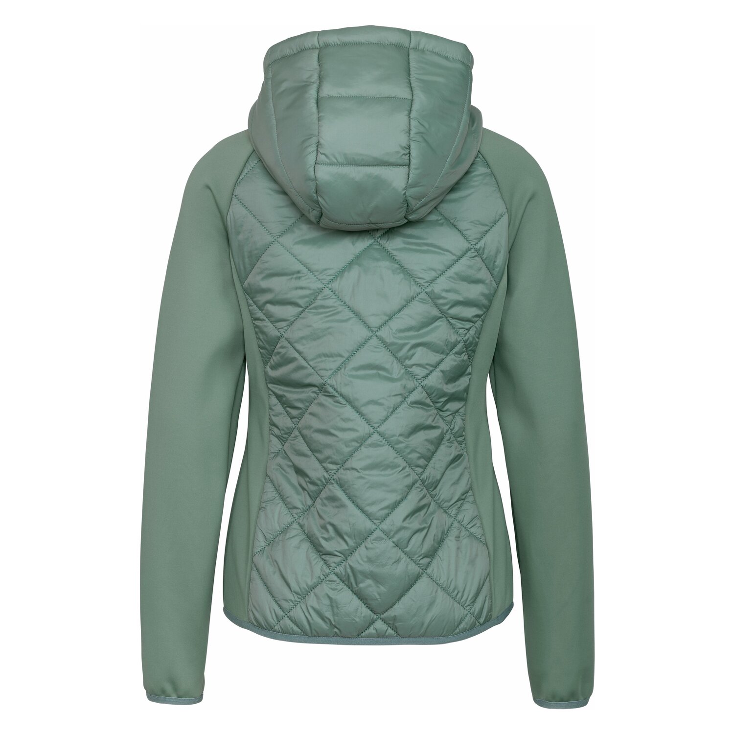 Cheval de Luxe Materialmix-Jacke Chartres - dark sage