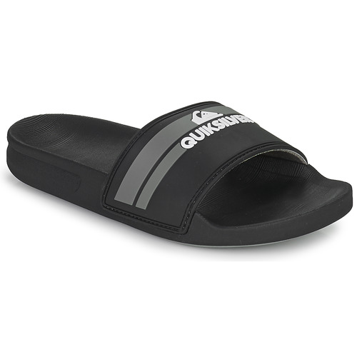 Quiksilver - RIVI SLIDE YOUTH - Noir / Gris