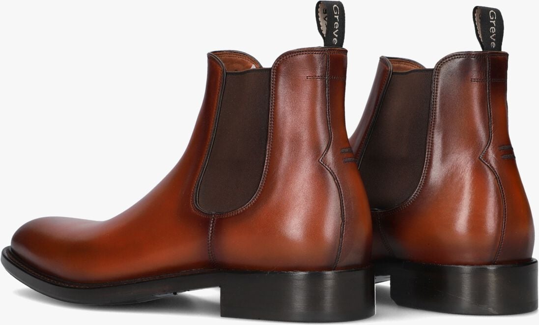cognac greve chelsea boots piava 4757