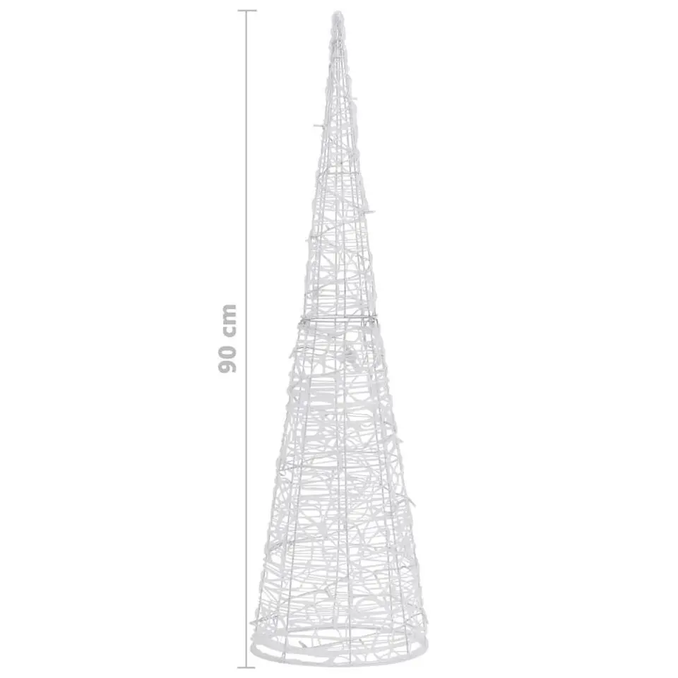 vidaXL - Lichtkegel - Blue - 90 cm