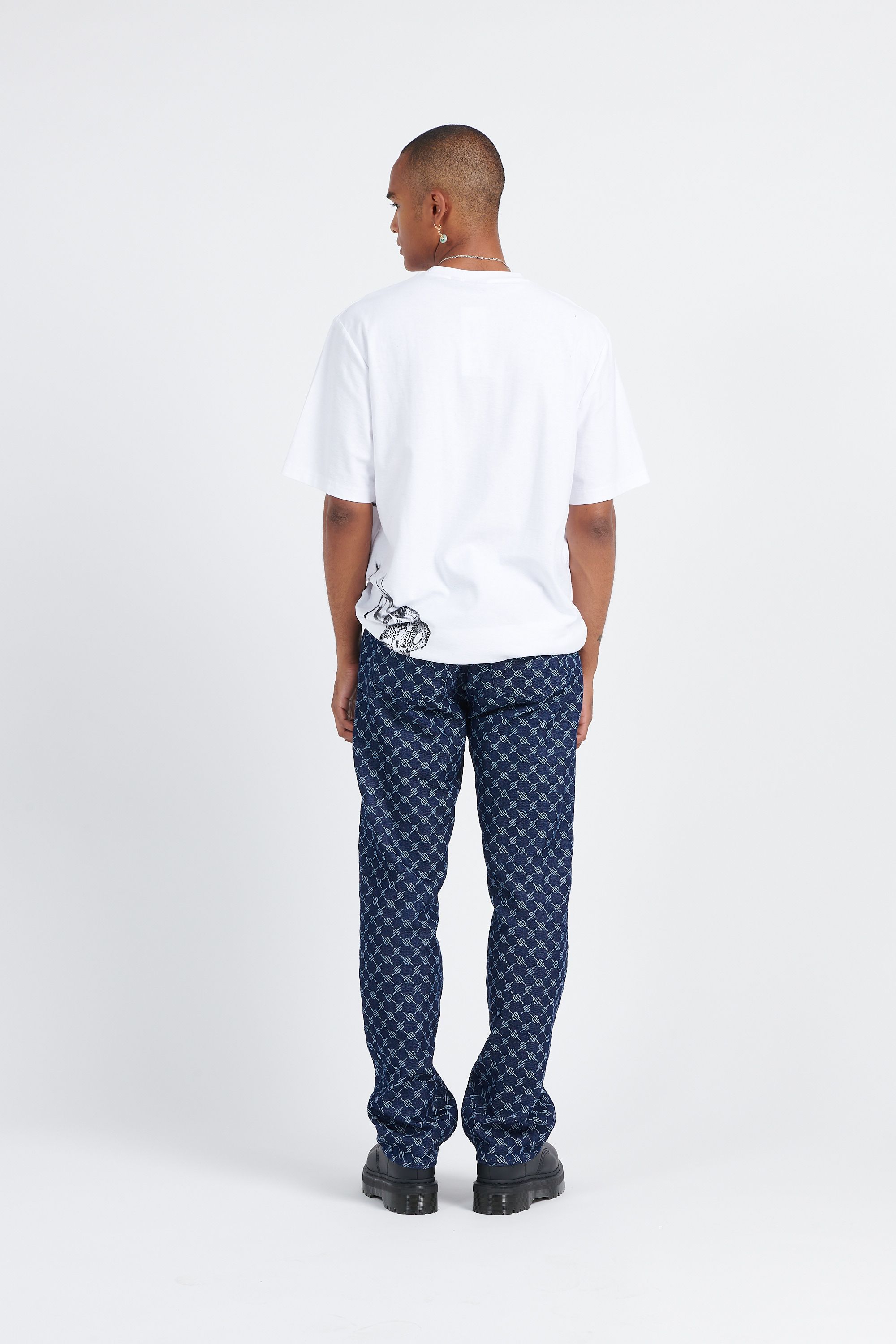 Daily Paper T-shirt rolandis ss t-shirt Blanc