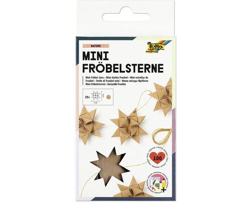Mini Froebelsterren NATUUR