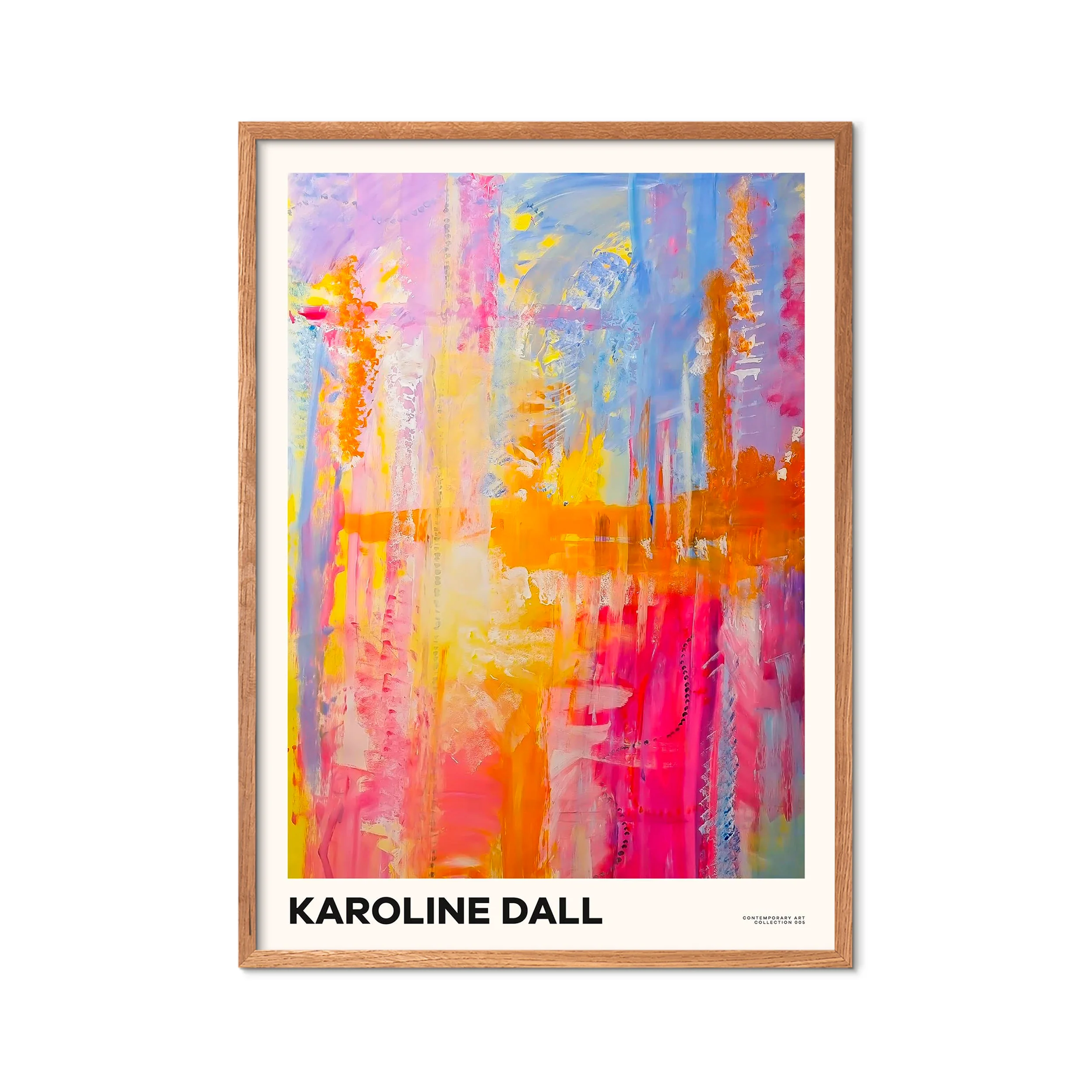 Poster & Frame  Karoline Dall plakat - Contemporary Art Collection 05