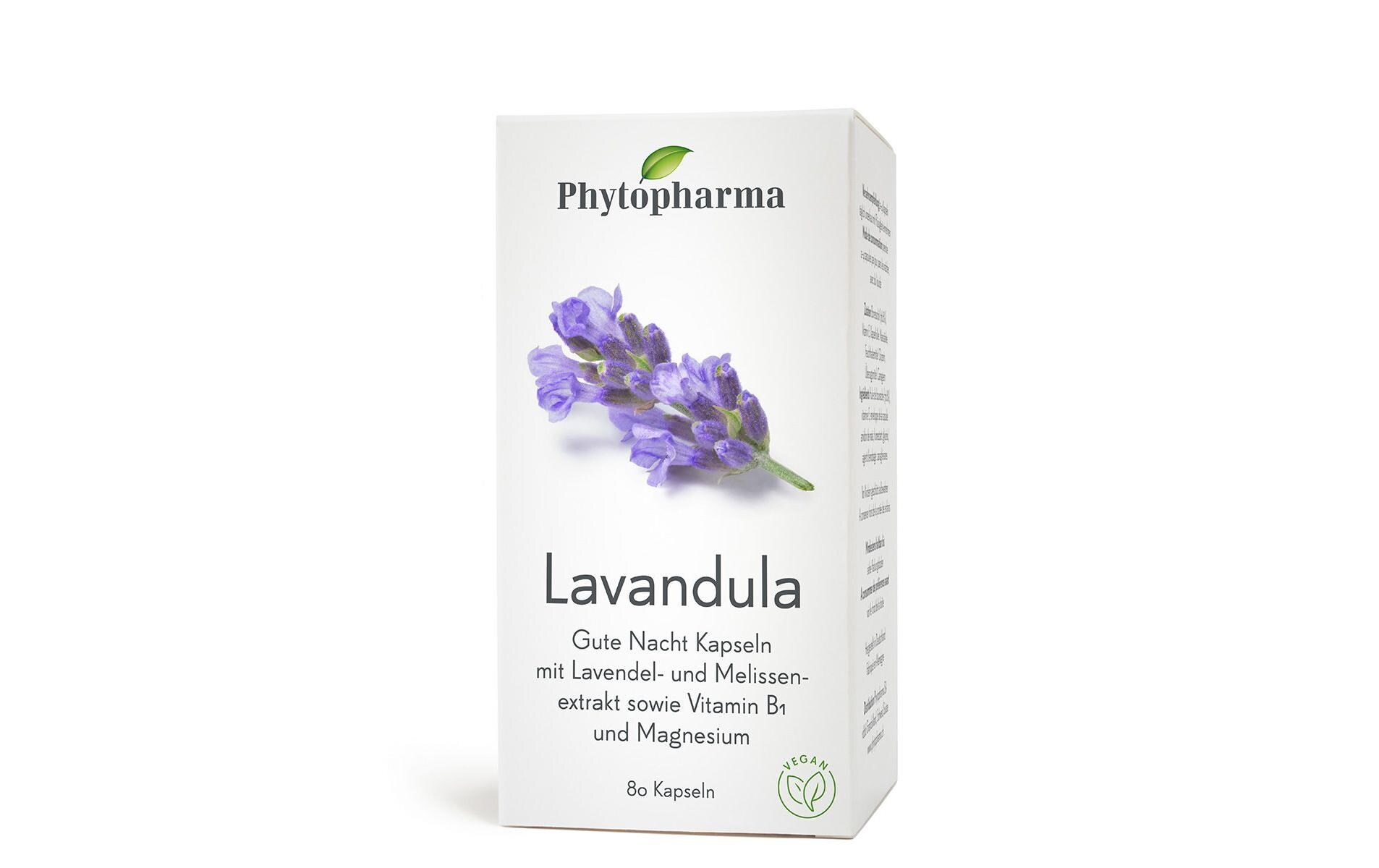 Lavandula 80 KapselnVegane Nahrungsergänzung