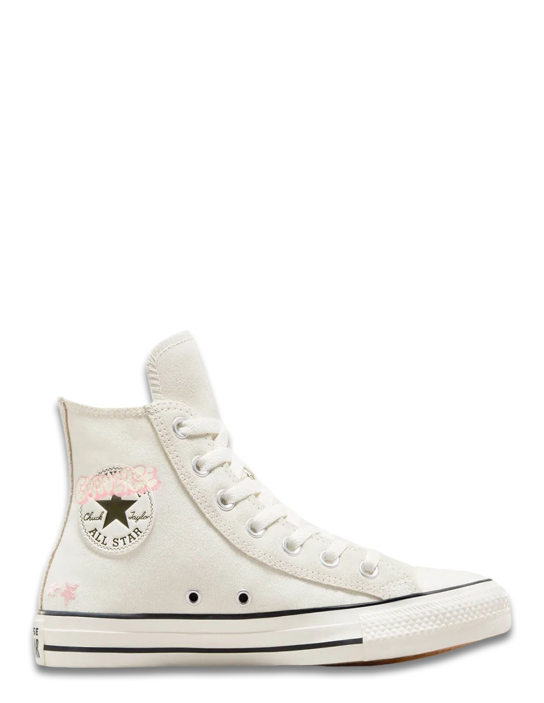 converse Sneakers Femme ctas hi egret/cave Beige/Rose phase