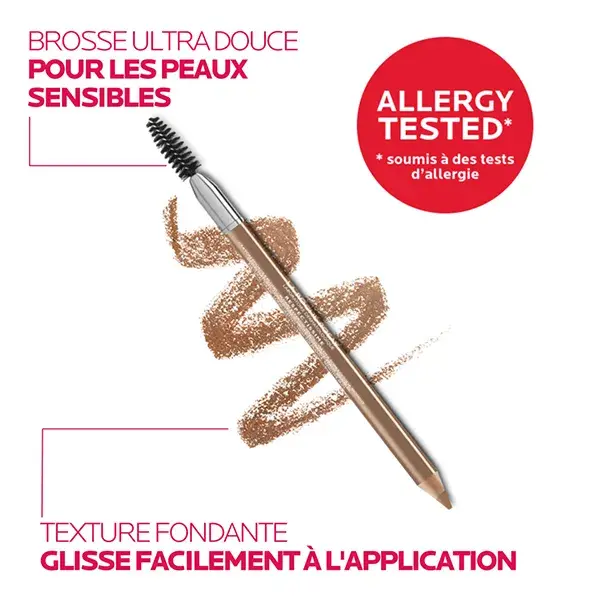 Lápis para Sobrancelhas La Roche-Posay Toleraine Loiro
