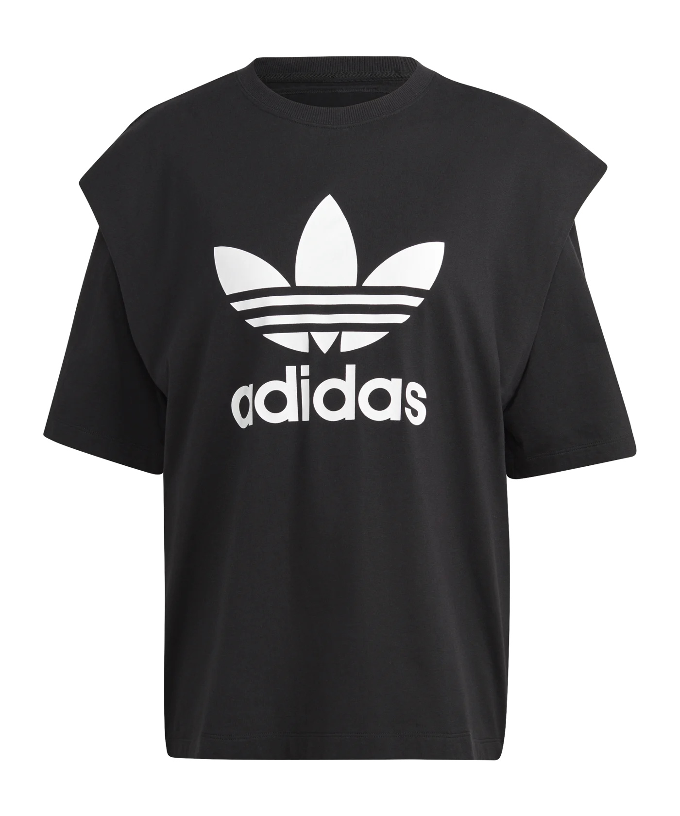 adidas Originals Tee T-Shirt Damen Schwarz